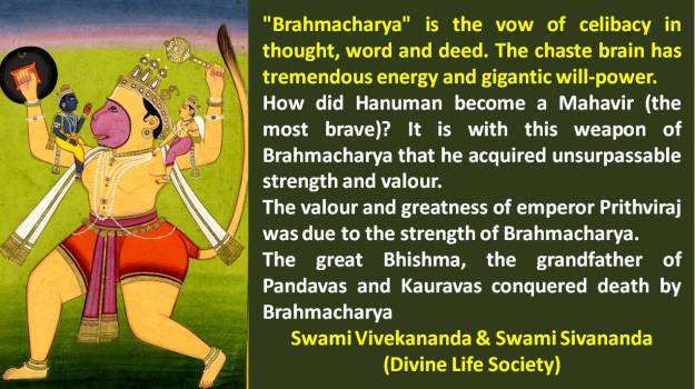 Power of Brahmacharya | Is Sexual Abstinence Old-Fashioned or the Sensible  Thing to Do? (Part 1) – The Spiritual Bee