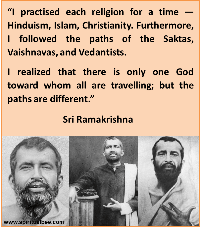 Sayings of Sri Ramakrishna on God - Sri Ramakrishna Paramahamsa Quotes on God - Ramkrishna Paramhans Thoughts on religion - Ramakrishna Mission - Belur Math