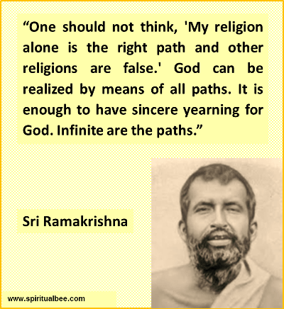 Sri Ramakrishna Quotes for WhatsApp -Sayings of Sri Ramakrishna on God - Sri Ramakrishna Paramahamsa Quotes on God - Ramkrishna Paramhans Thoughts on religion