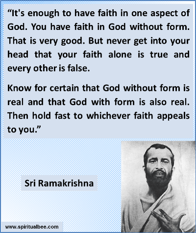 Sri Ramakrishna Quotes for WhatsApp -Sayings of Sri Ramakrishna on God - Sri Ramakrishna Paramahamsa Quotes on God - Ramkrishna Paramhans Thoughts on religion