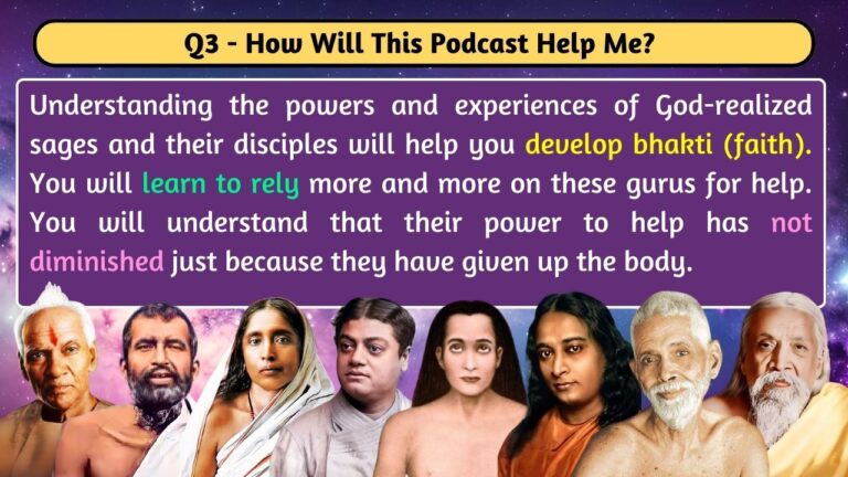 How do I know my spiritual experiences are genuine? Discover by listening to authentic stories from lives of God-realized gurus.